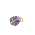 18ct Yellow Gold 'Lady Beatle' Ring